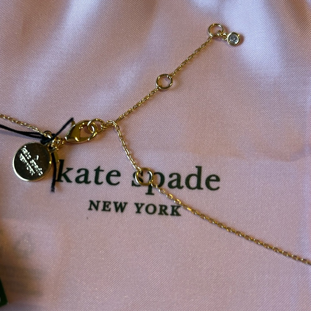 NWT Kate Spade Mini Mouse Rhinestone Necklace - Picture 6 of 7